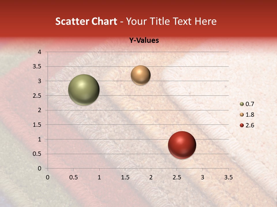 Samples Of Color Of A Carpet Covering PowerPoint Template