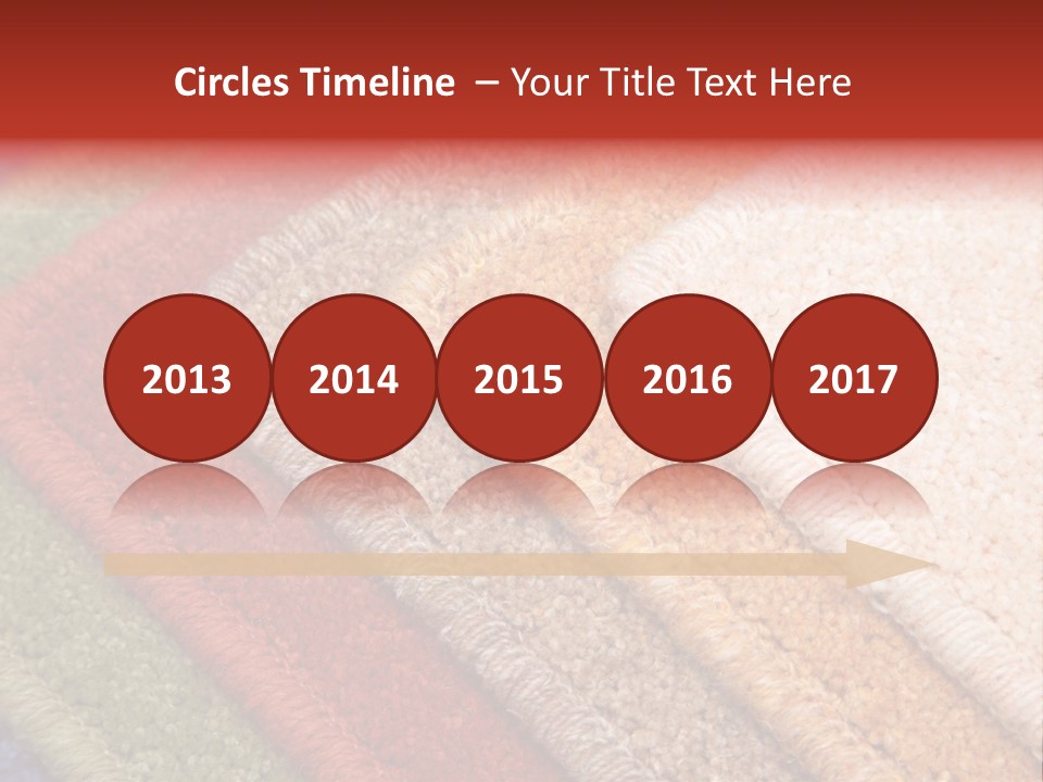Samples Of Color Of A Carpet Covering PowerPoint Template