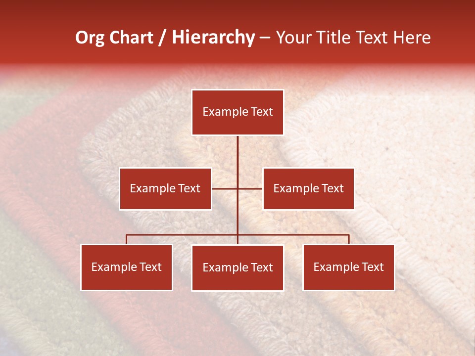 Samples Of Color Of A Carpet Covering PowerPoint Template