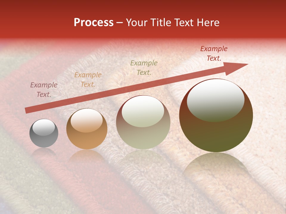 Samples Of Color Of A Carpet Covering PowerPoint Template