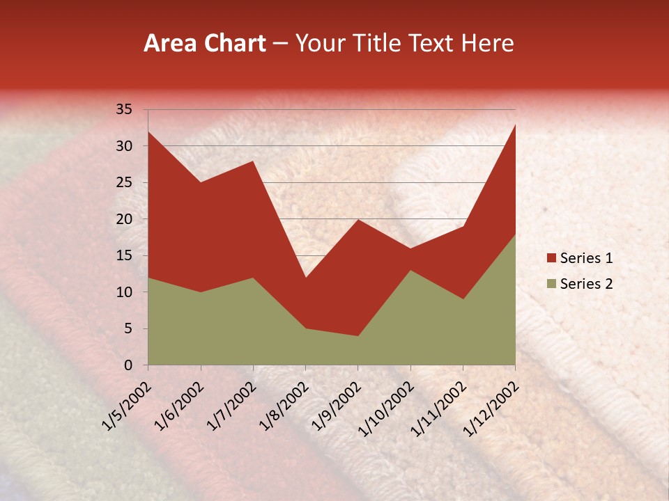 Samples Of Color Of A Carpet Covering PowerPoint Template