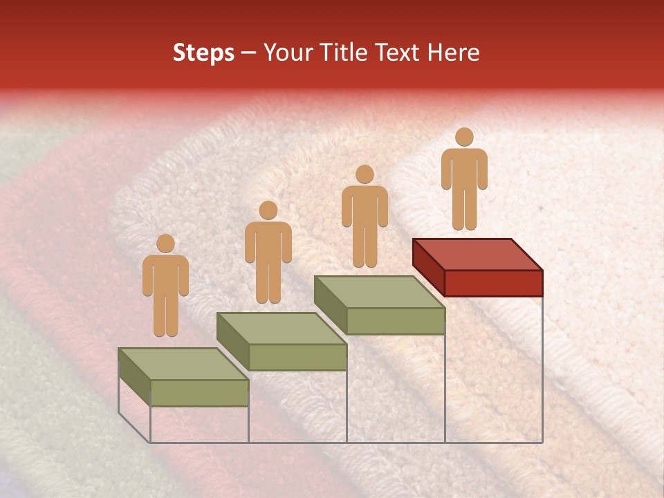 Samples Of Color Of A Carpet Covering PowerPoint Template