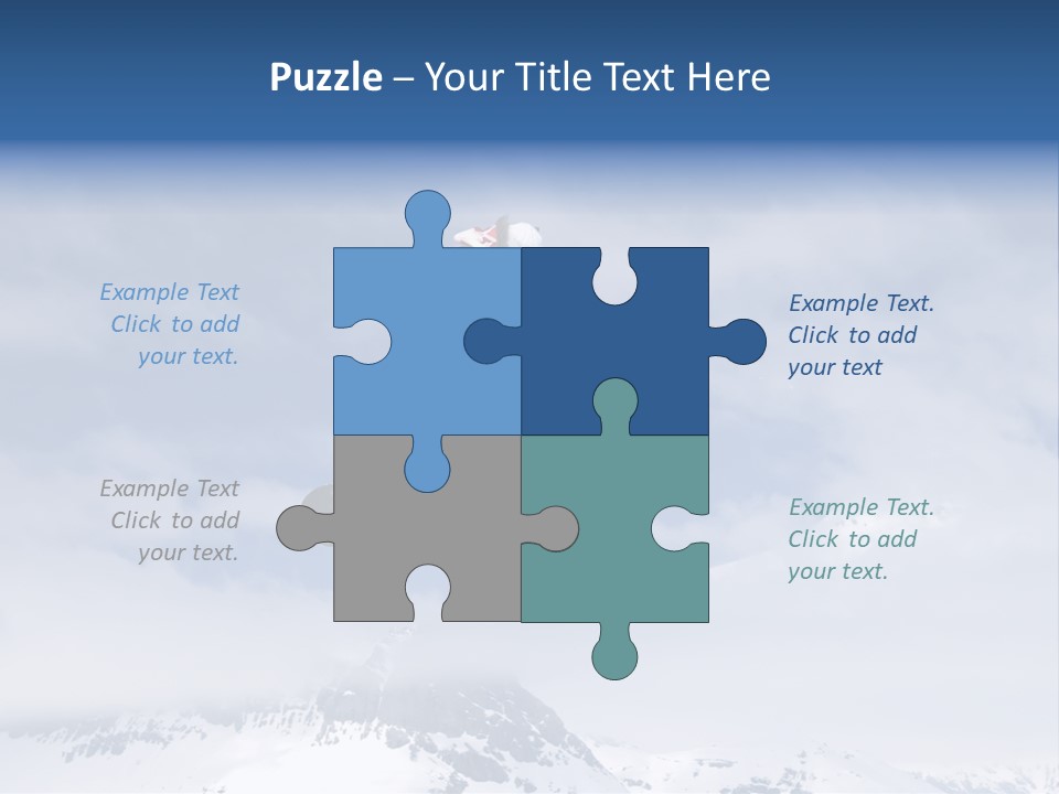 Snowboarder Jumping High In The Air PowerPoint Template