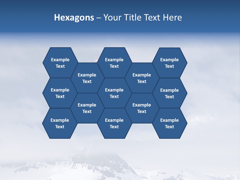 Snowboarder Jumping High In The Air PowerPoint Template