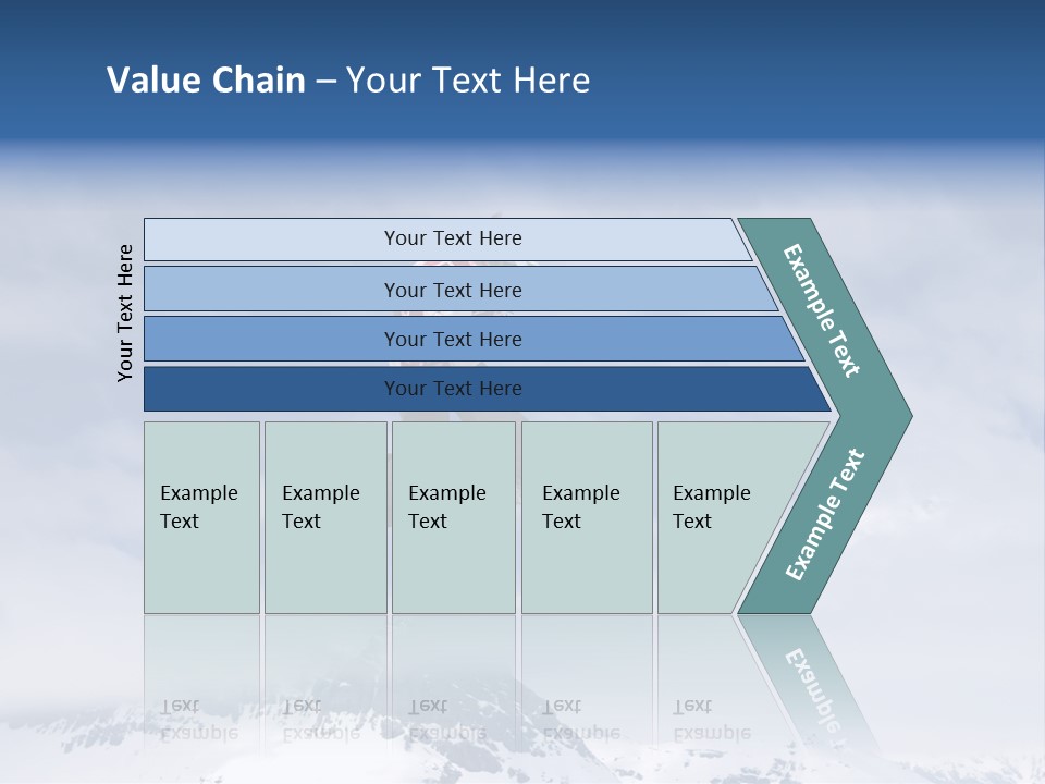 Snowboarder Jumping High In The Air PowerPoint Template