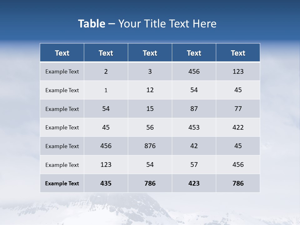 Snowboarder Jumping High In The Air PowerPoint Template