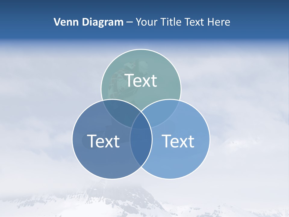 Snowboarder Jumping High In The Air PowerPoint Template