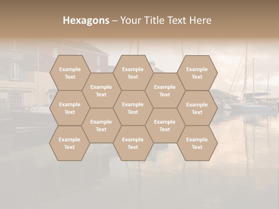 Padstow Harbour, Cornwall, Uk PowerPoint Template