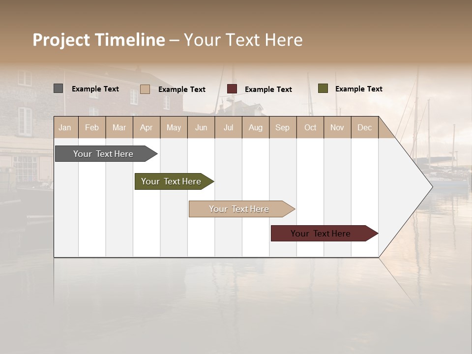 Padstow Harbour, Cornwall, Uk PowerPoint Template