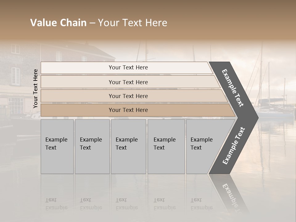 Padstow Harbour, Cornwall, Uk PowerPoint Template