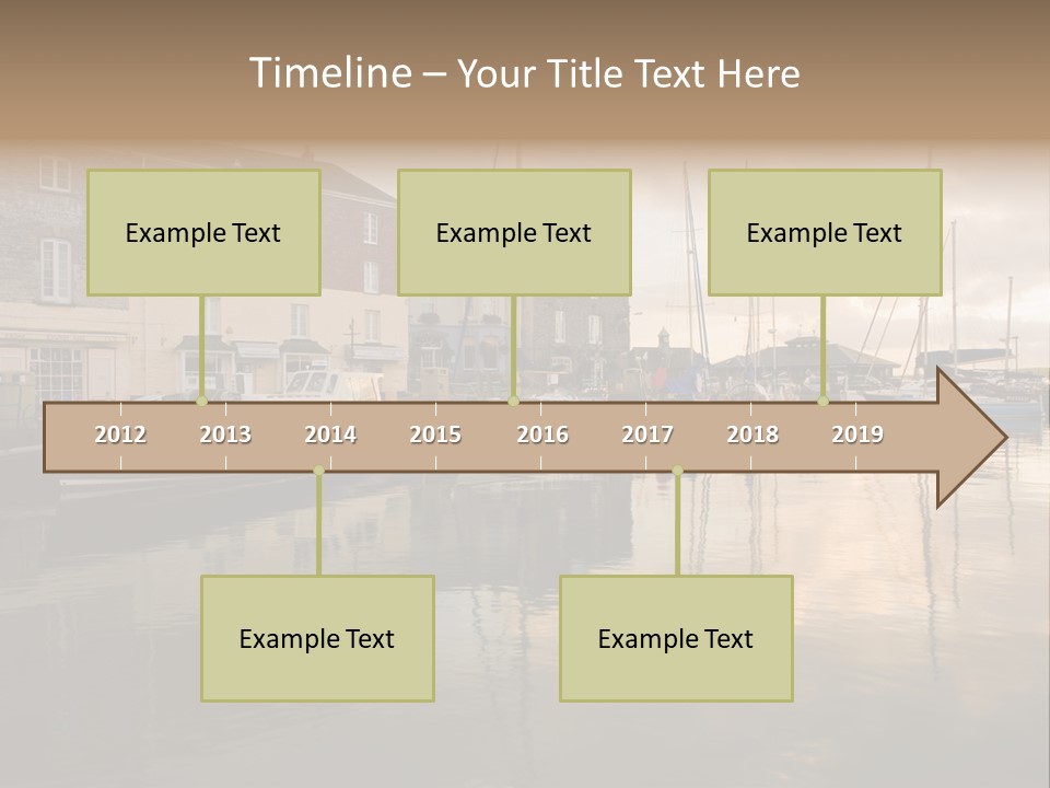 Padstow Harbour, Cornwall, Uk PowerPoint Template