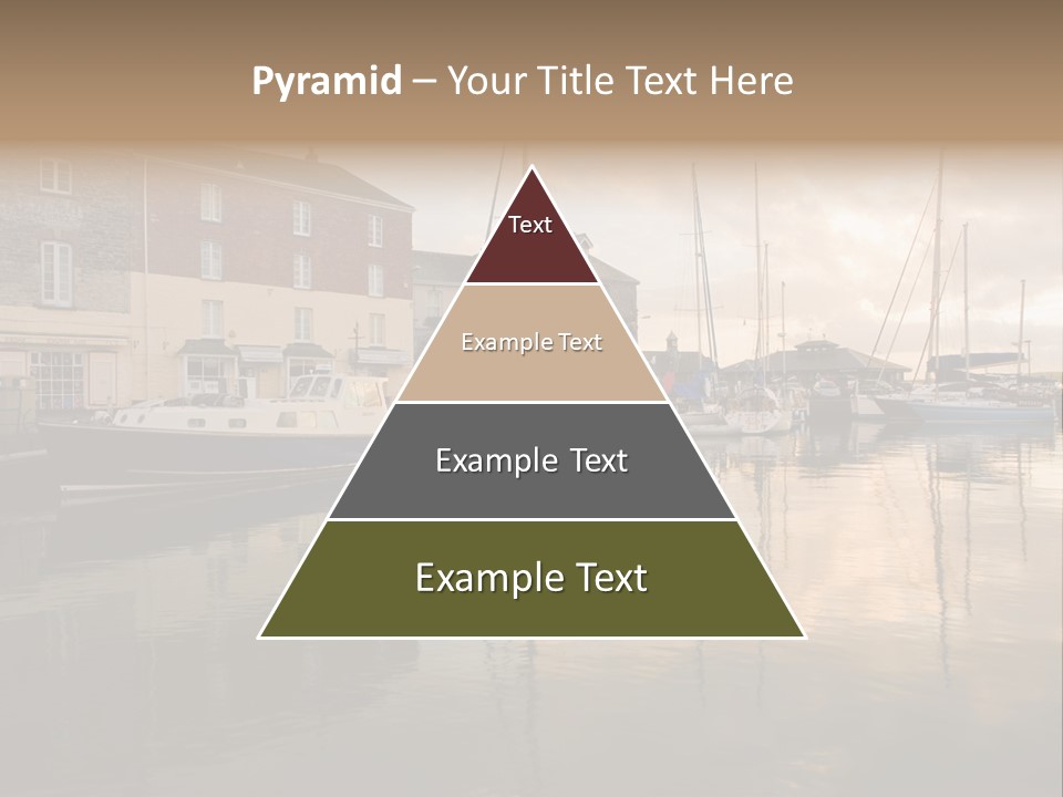 Padstow Harbour, Cornwall, Uk PowerPoint Template