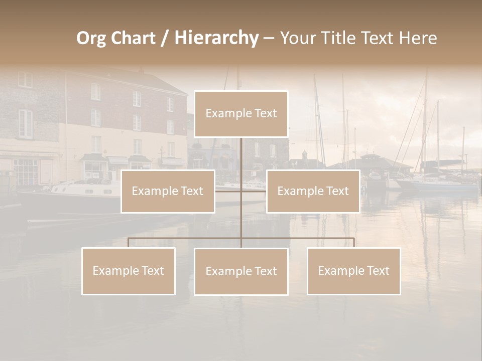 Padstow Harbour, Cornwall, Uk PowerPoint Template