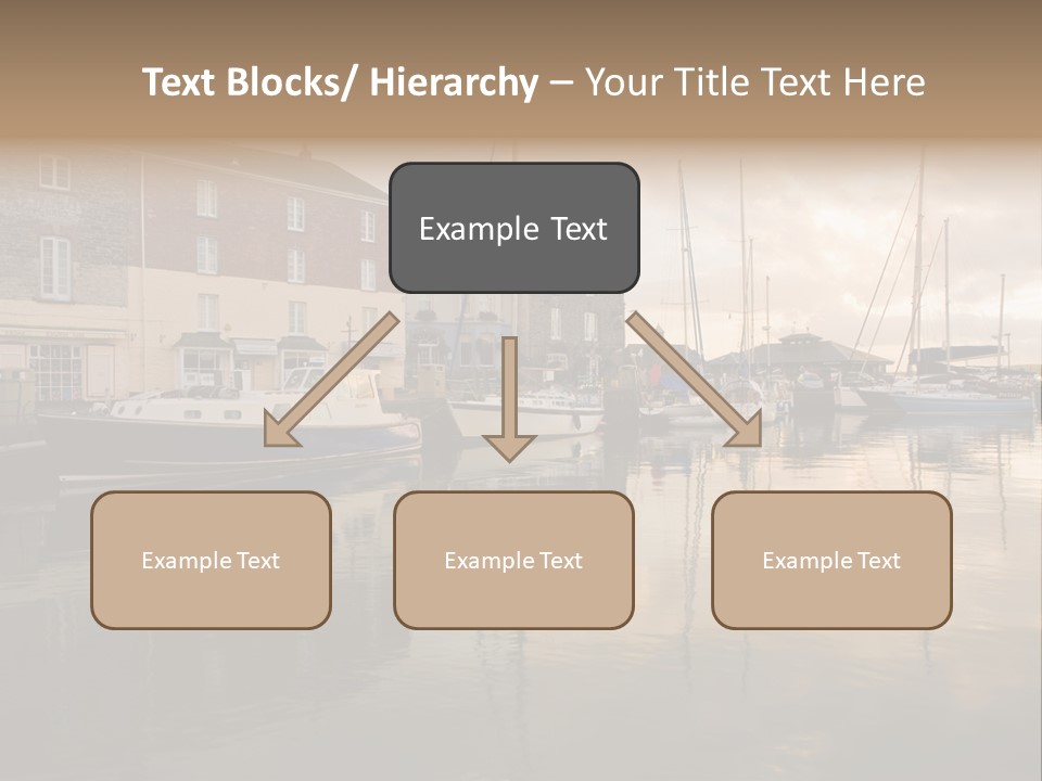 Padstow Harbour, Cornwall, Uk PowerPoint Template