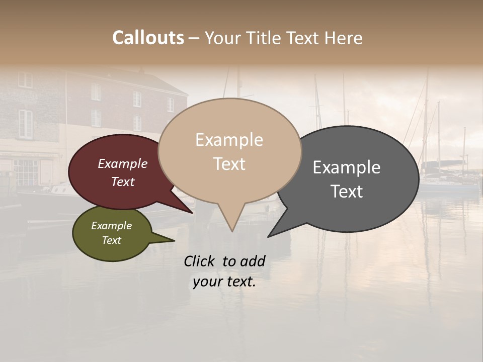 Padstow Harbour, Cornwall, Uk PowerPoint Template