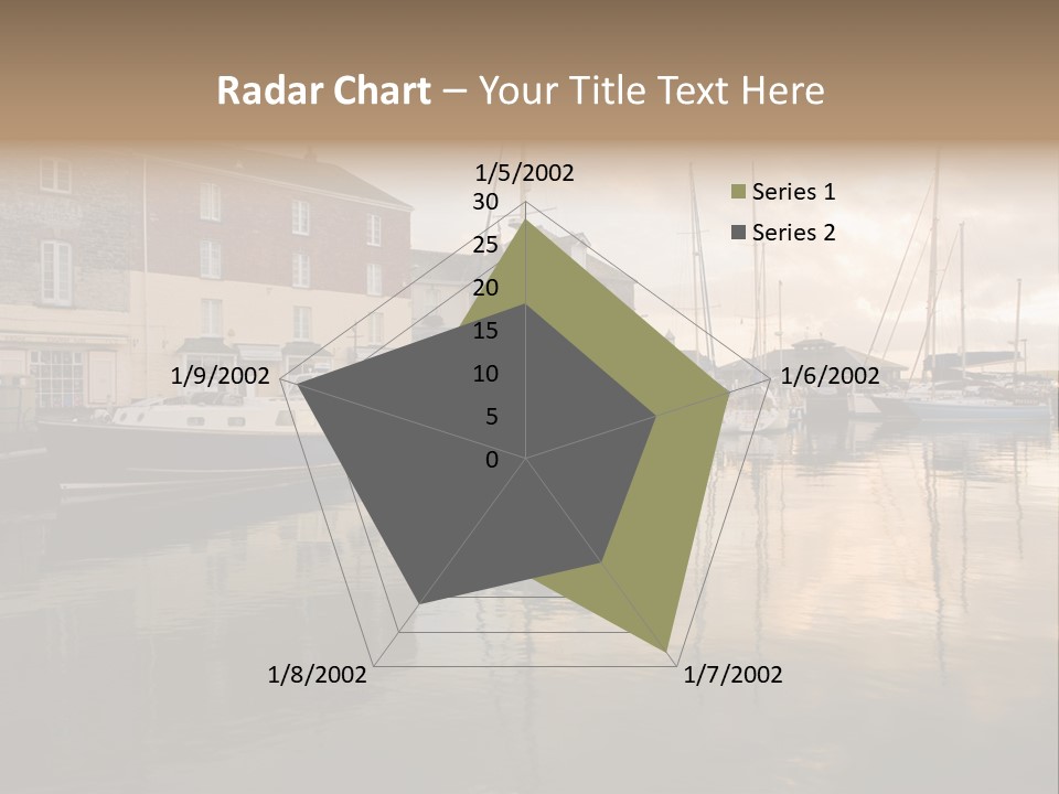 Padstow Harbour, Cornwall, Uk PowerPoint Template