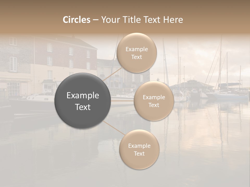 Padstow Harbour, Cornwall, Uk PowerPoint Template