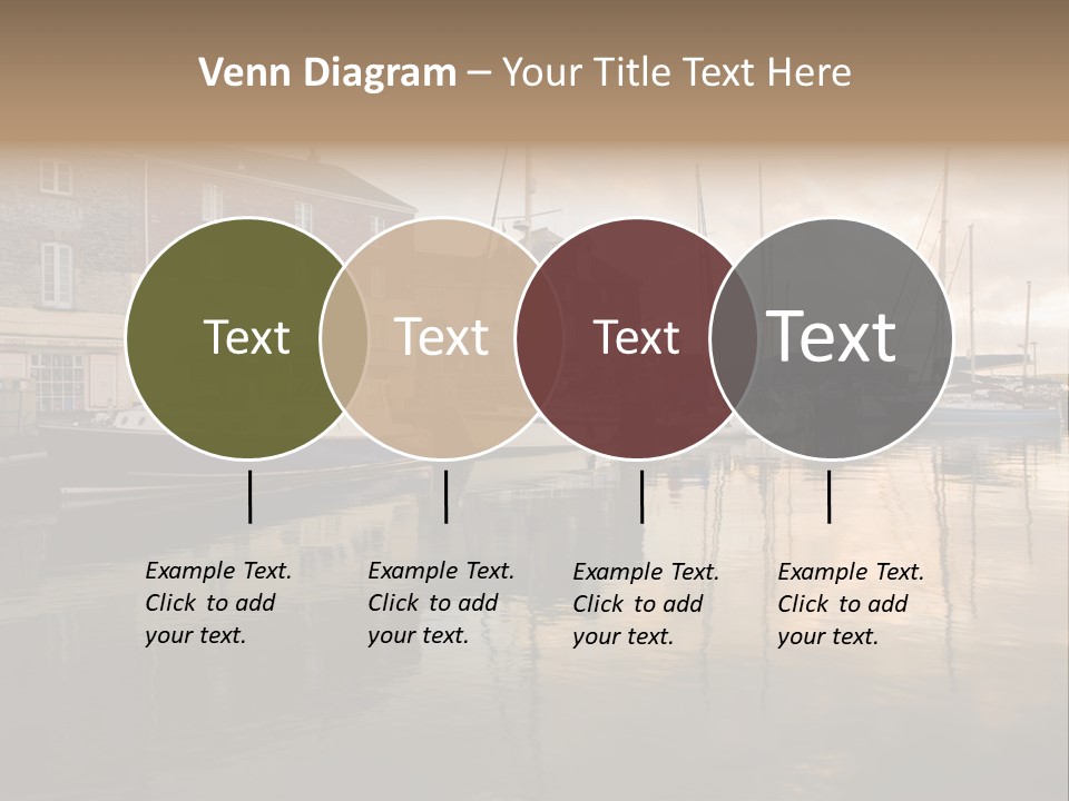 Padstow Harbour, Cornwall, Uk PowerPoint Template