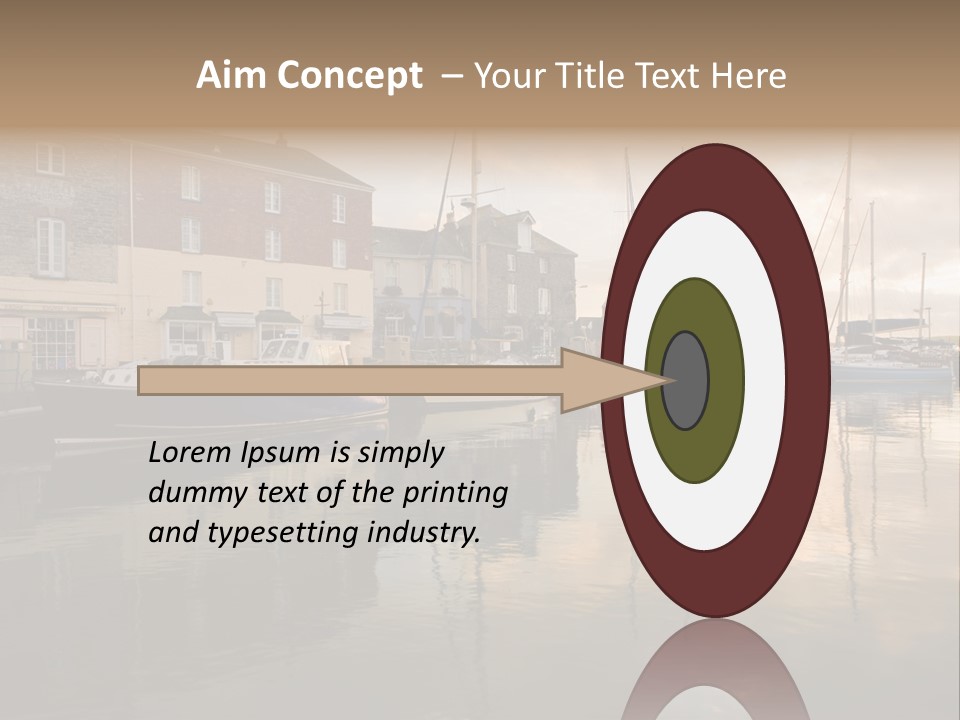 Padstow Harbour, Cornwall, Uk PowerPoint Template