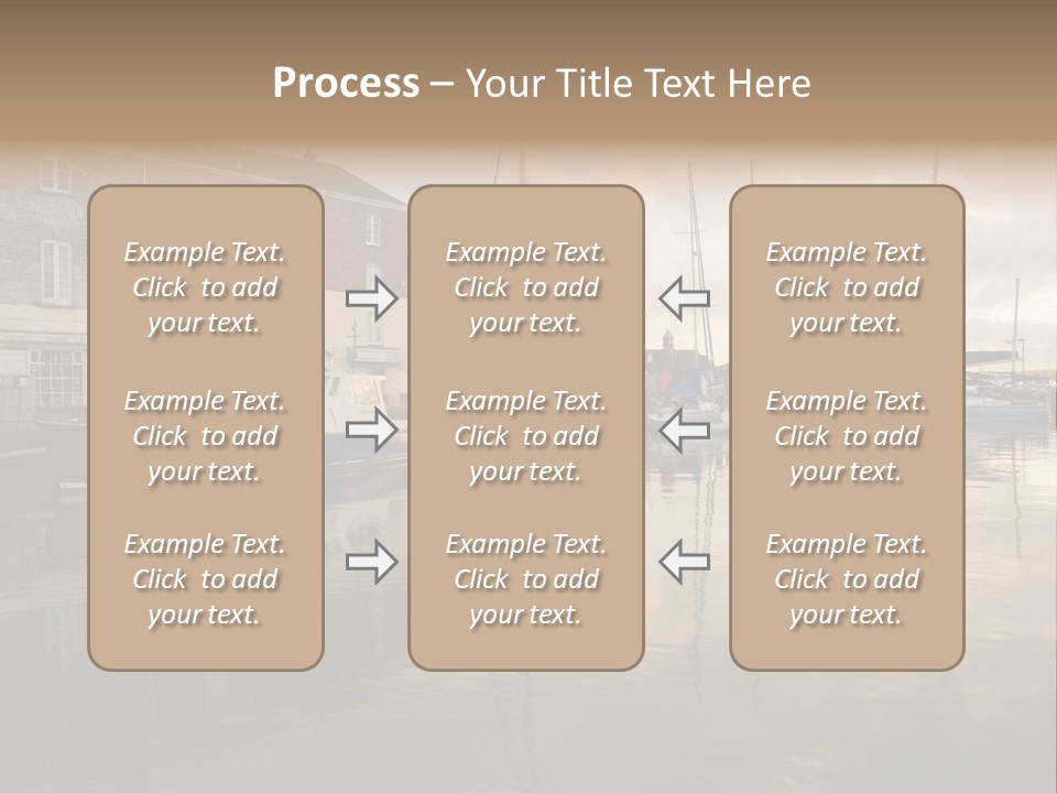 Padstow Harbour, Cornwall, Uk PowerPoint Template