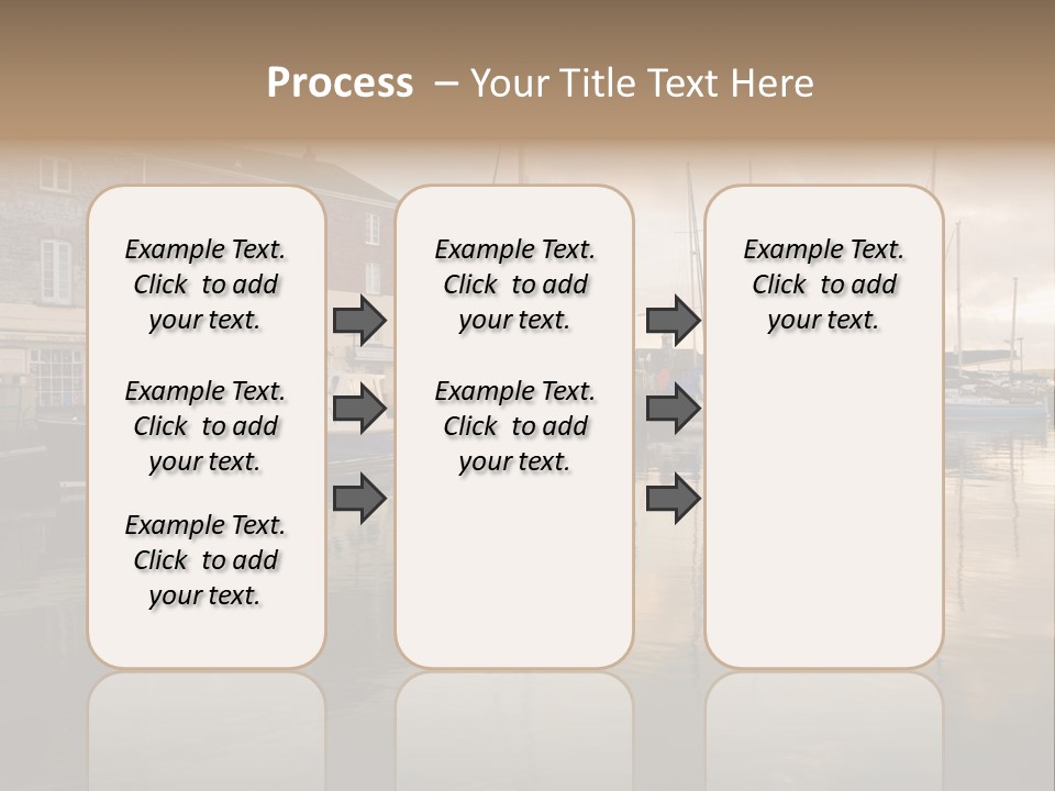 Padstow Harbour, Cornwall, Uk PowerPoint Template
