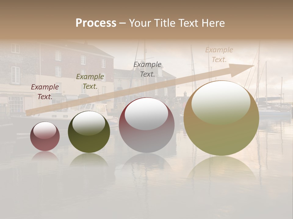 Padstow Harbour, Cornwall, Uk PowerPoint Template