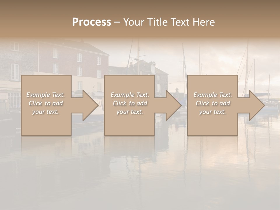 Padstow Harbour, Cornwall, Uk PowerPoint Template