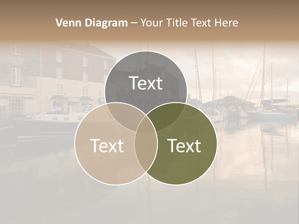 Padstow Harbour, Cornwall, Uk PowerPoint Template