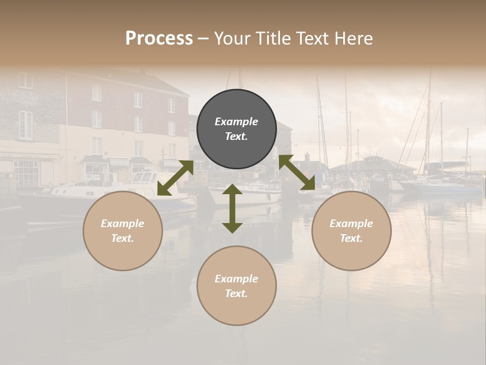 Padstow Harbour, Cornwall, Uk PowerPoint Template