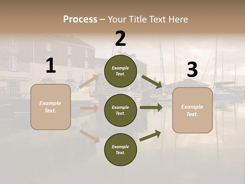 Padstow Harbour, Cornwall, Uk PowerPoint Template