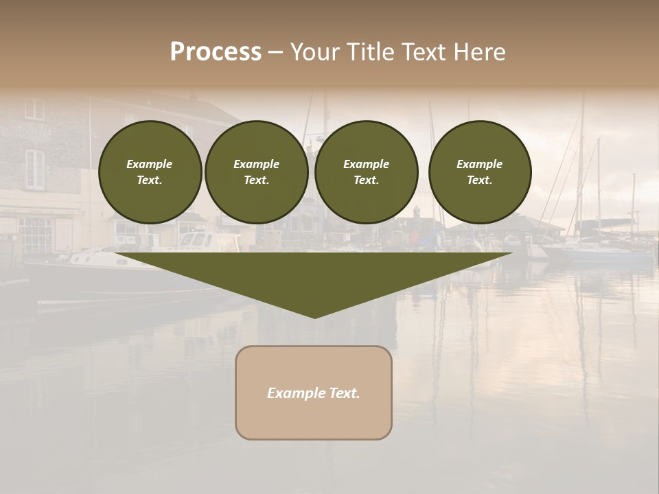 Padstow Harbour, Cornwall, Uk PowerPoint Template