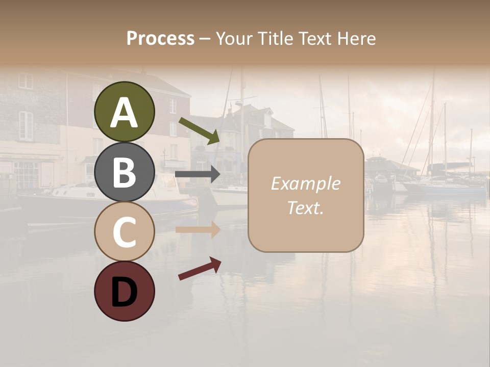 Padstow Harbour, Cornwall, Uk PowerPoint Template