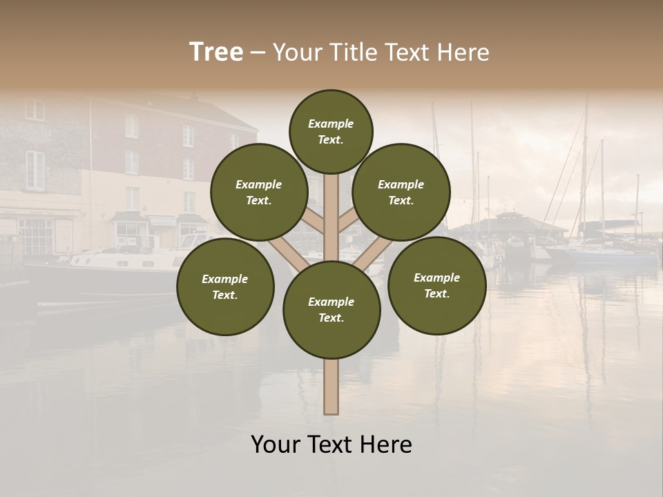 Padstow Harbour, Cornwall, Uk PowerPoint Template