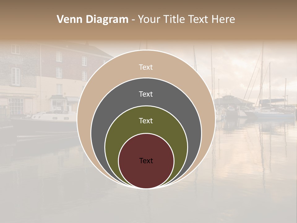 Padstow Harbour, Cornwall, Uk PowerPoint Template