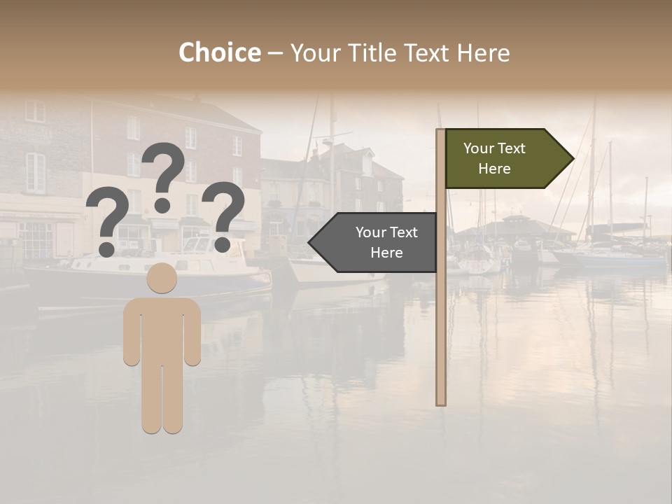 Padstow Harbour, Cornwall, Uk PowerPoint Template