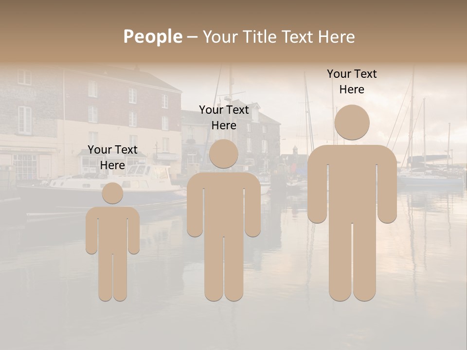 Padstow Harbour, Cornwall, Uk PowerPoint Template