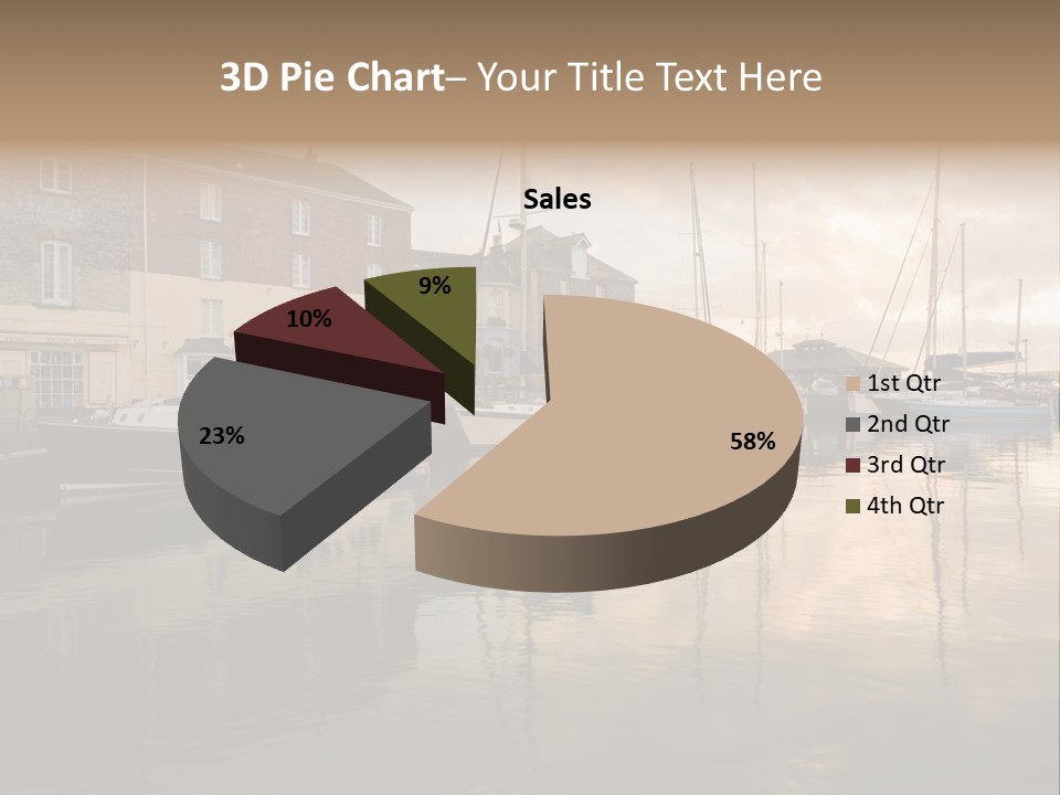 Padstow Harbour, Cornwall, Uk PowerPoint Template