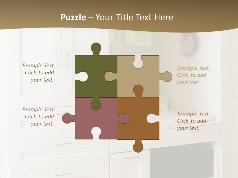 Cabinets With Built In Changing Area For Infants PowerPoint Template