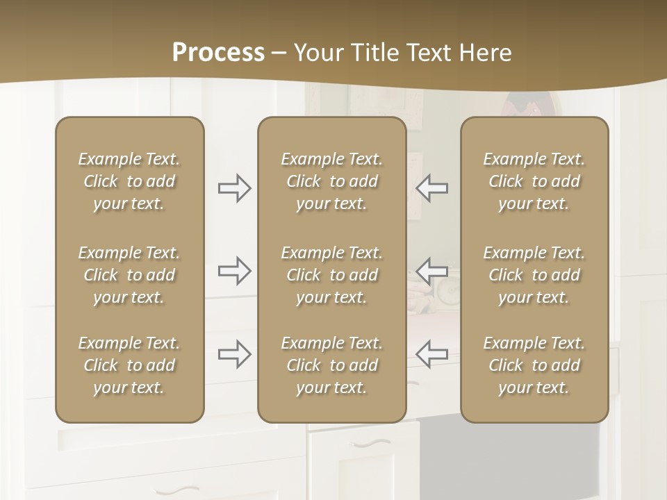 Cabinets With Built In Changing Area For Infants PowerPoint Template