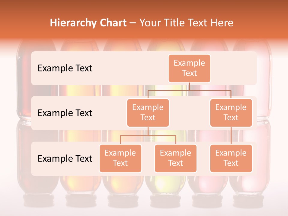 Bottles With Essential Oils Isolated On White Background PowerPoint Template