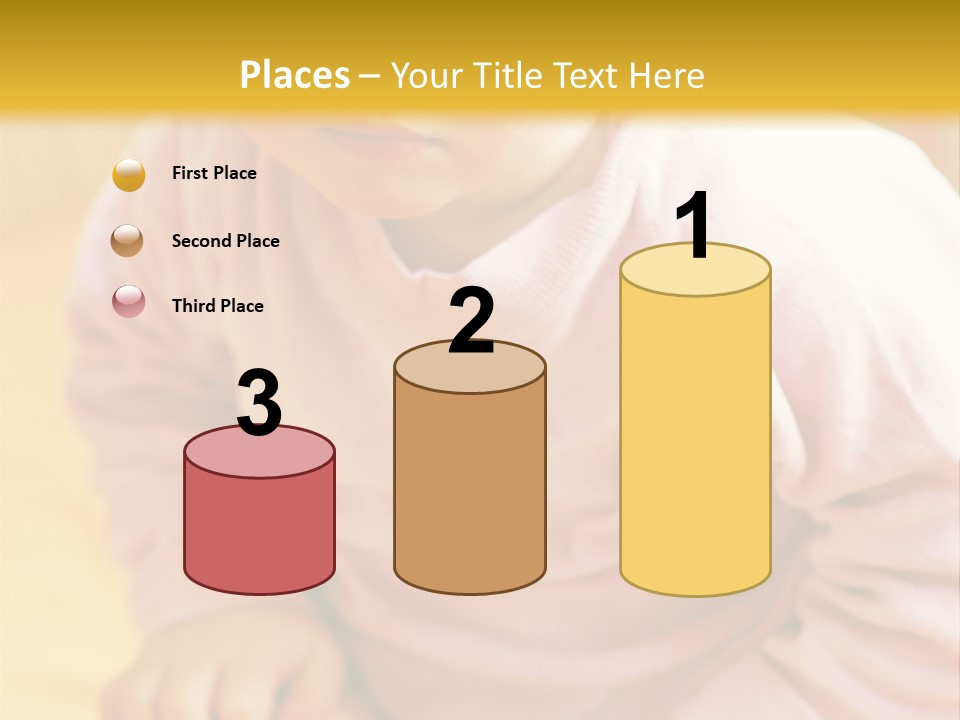 A Little Girl PowerPoint Template