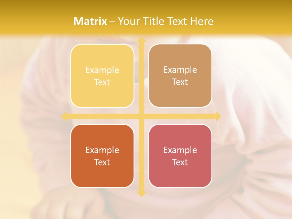 A Little Girl PowerPoint Template