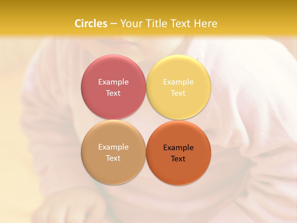 A Little Girl PowerPoint Template