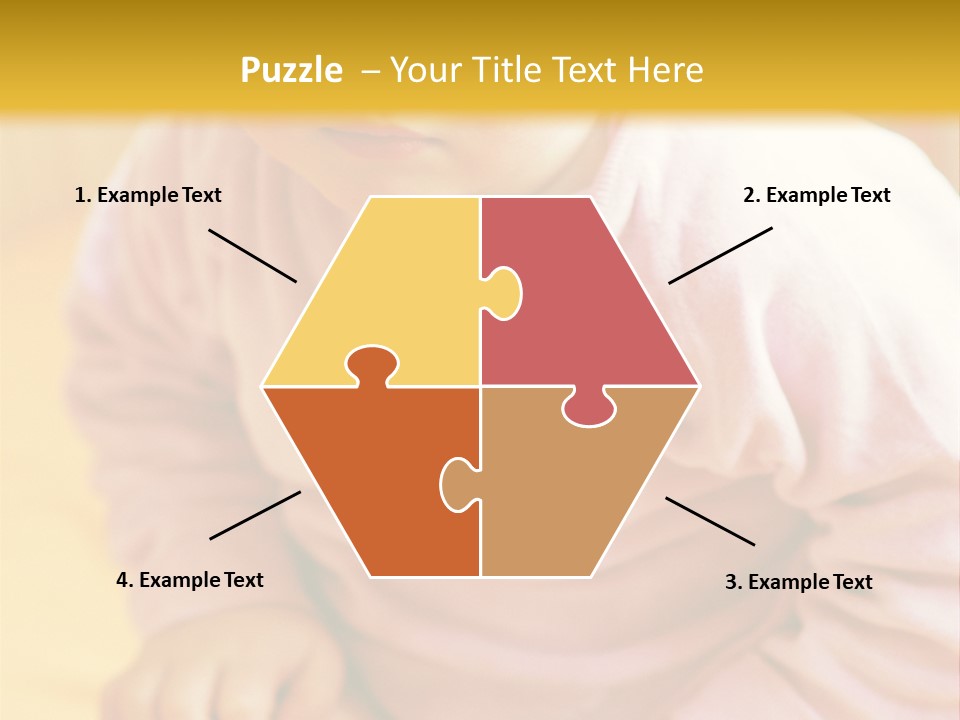 A Little Girl PowerPoint Template