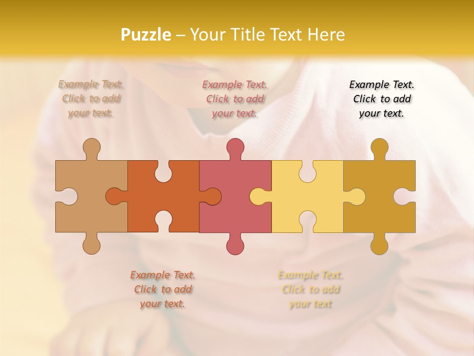 A Little Girl PowerPoint Template