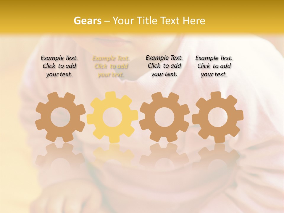 A Little Girl PowerPoint Template