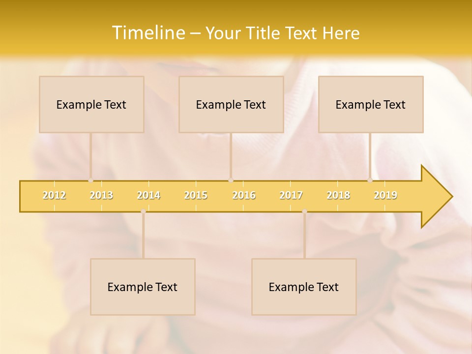 A Little Girl PowerPoint Template