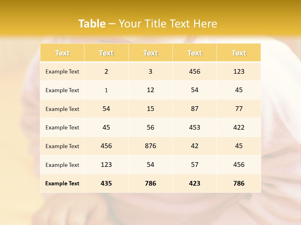 A Little Girl PowerPoint Template