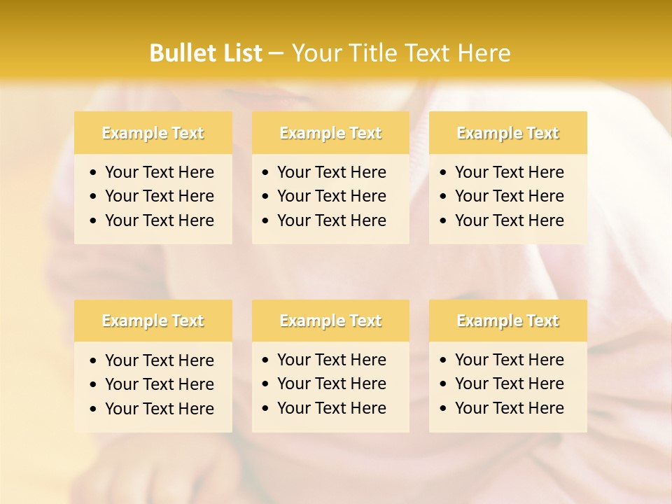 A Little Girl PowerPoint Template