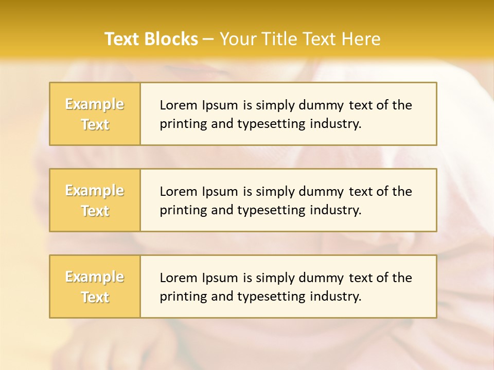 A Little Girl PowerPoint Template